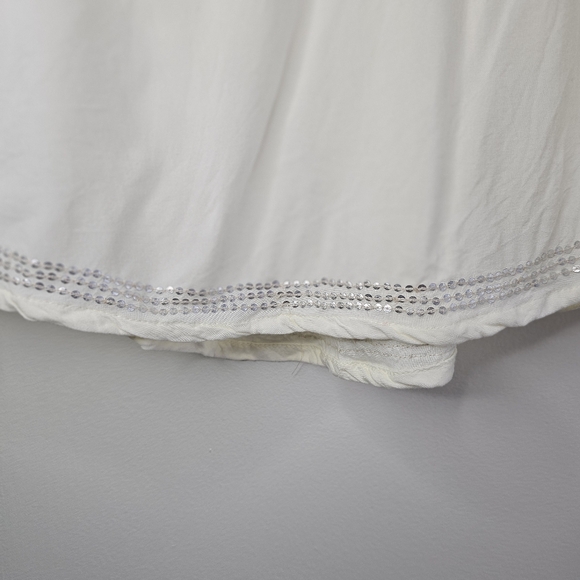 Velvet Graham & Spencer Embroidered Sequin Boho Top S - Picture 6 of 11